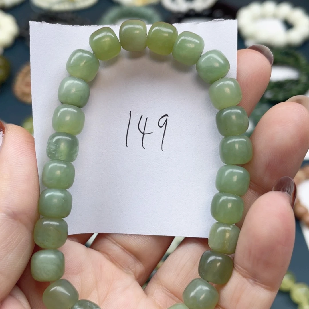 未镶嵌蛇纹石玉手串