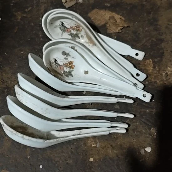 一***佛库存微瑕三打白骨精小勺子10个