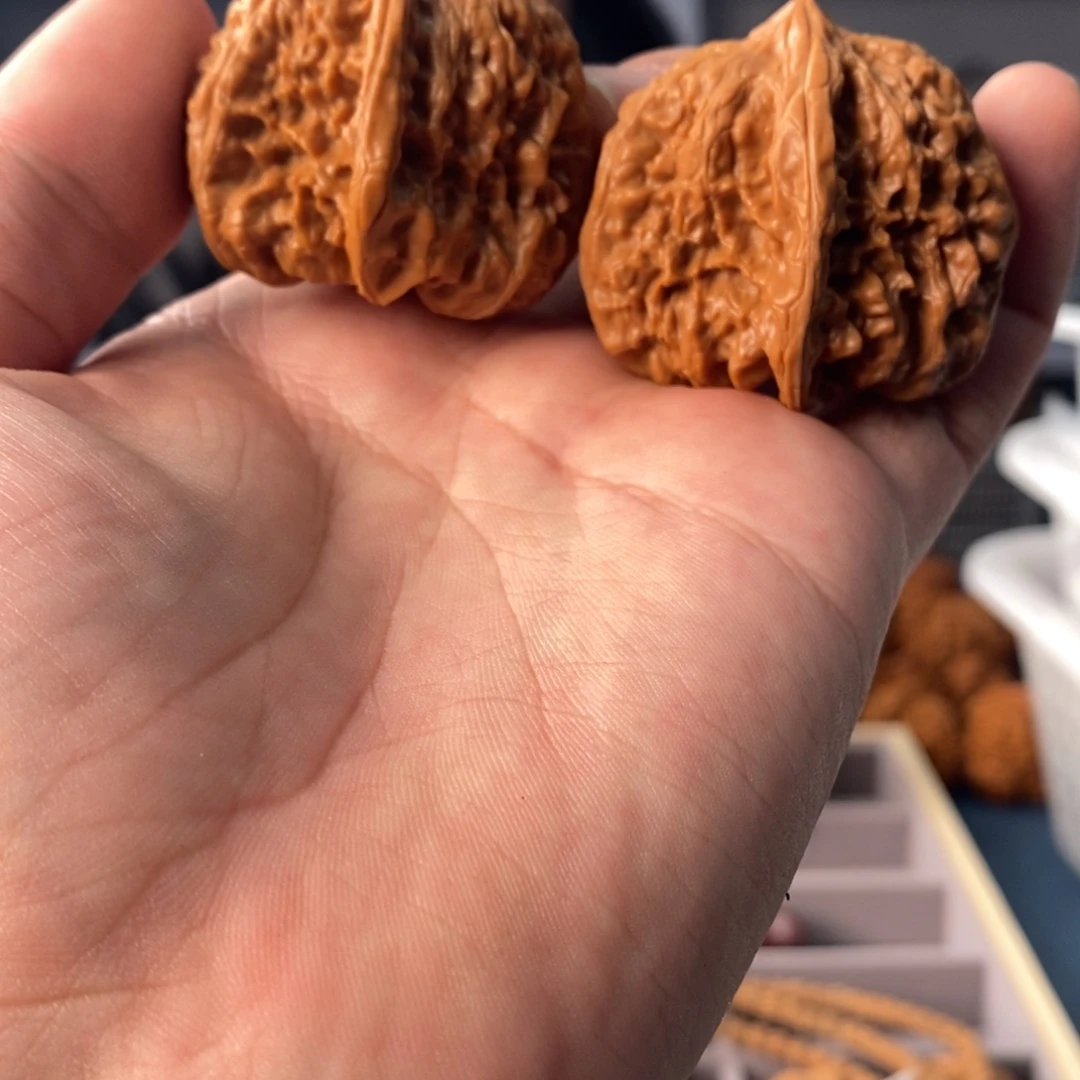 把件文玩核桃全品平谷凹底40