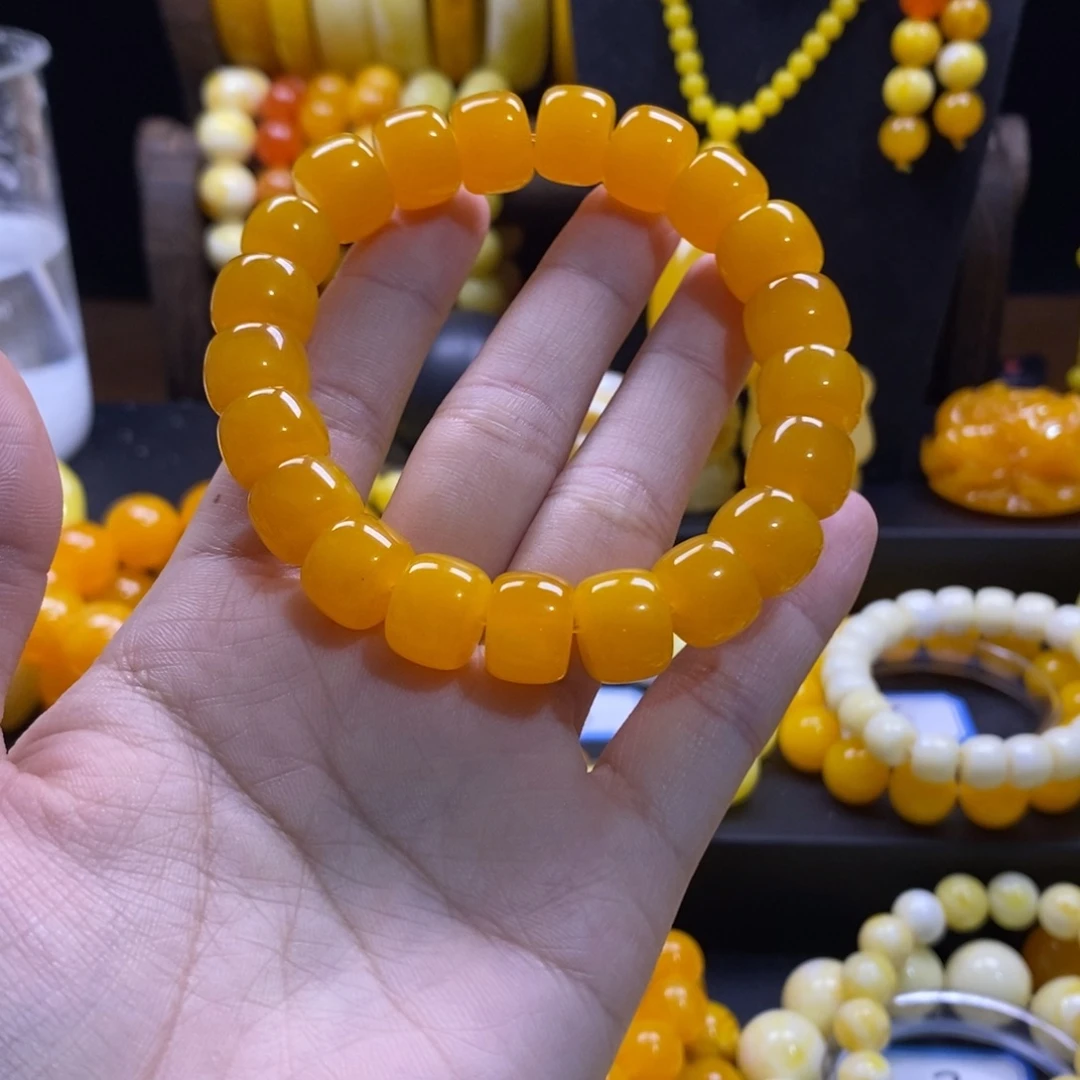 往***烟非金属全品无暇精品手串12