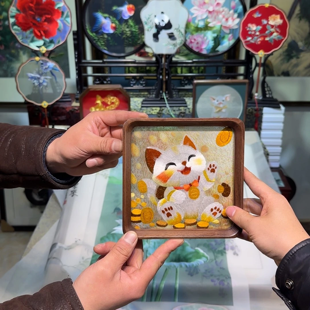 刺绣刺绣工艺精湛