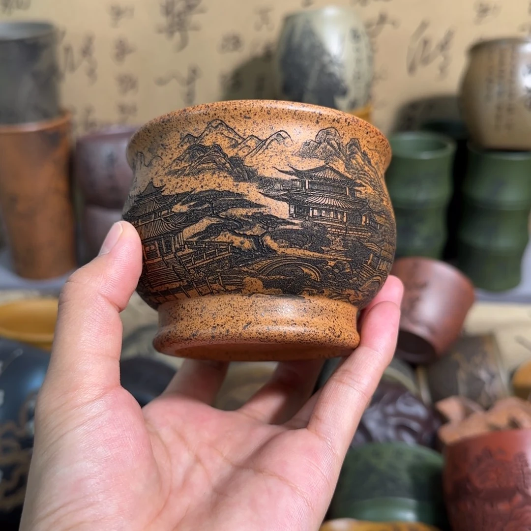 茶杯紫砂宜兴紫砂茶具