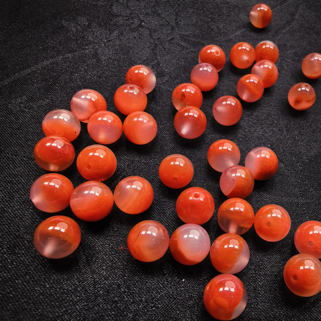 【NN03】大禧定制南红聚宝盆（卡9mm+）单珠多样性发其一