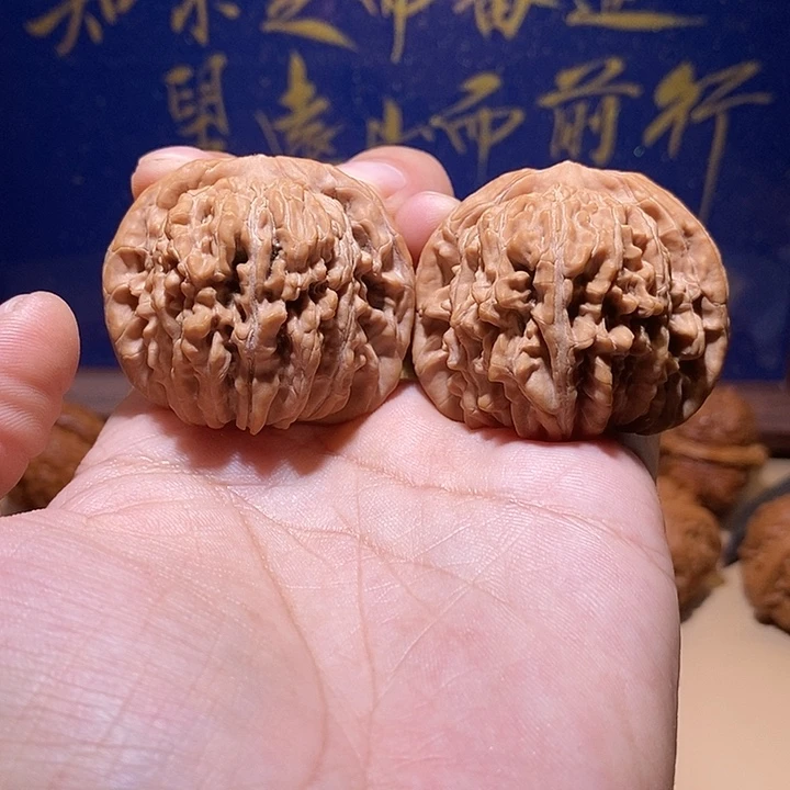 把件文玩核桃全品无修43尺S级蓟县四座楼