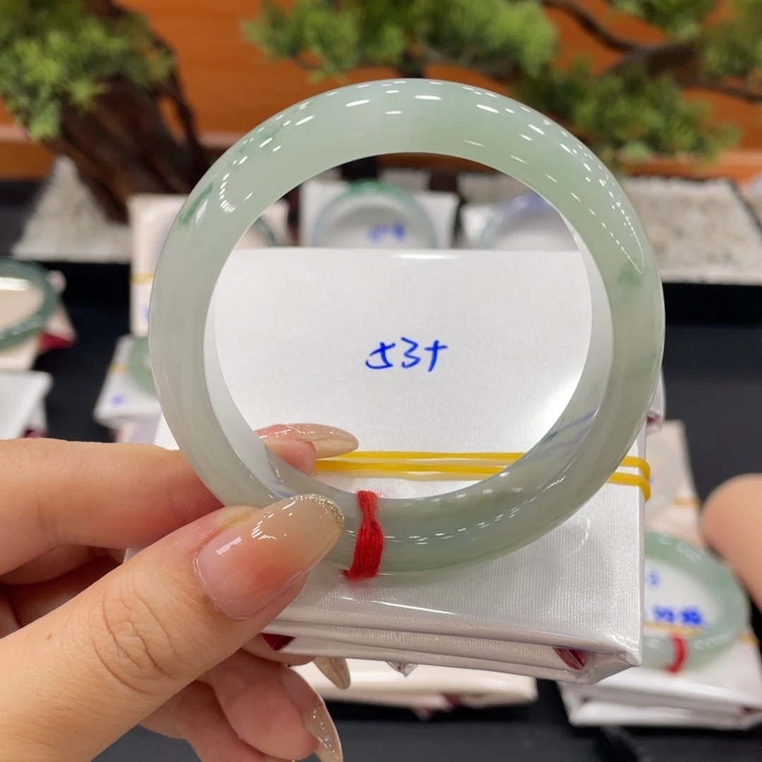 未镶嵌手镯翡翠缅甸天然翡翠手镯