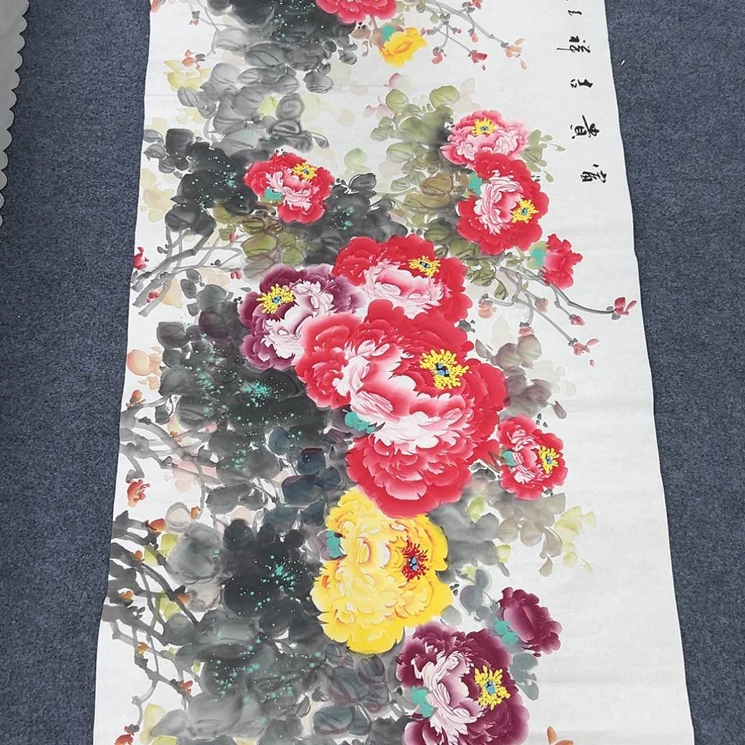 国画国画作品纯手绘作品