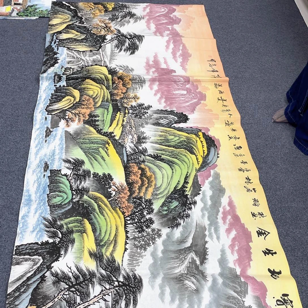 国画作品小姐姐放漏…