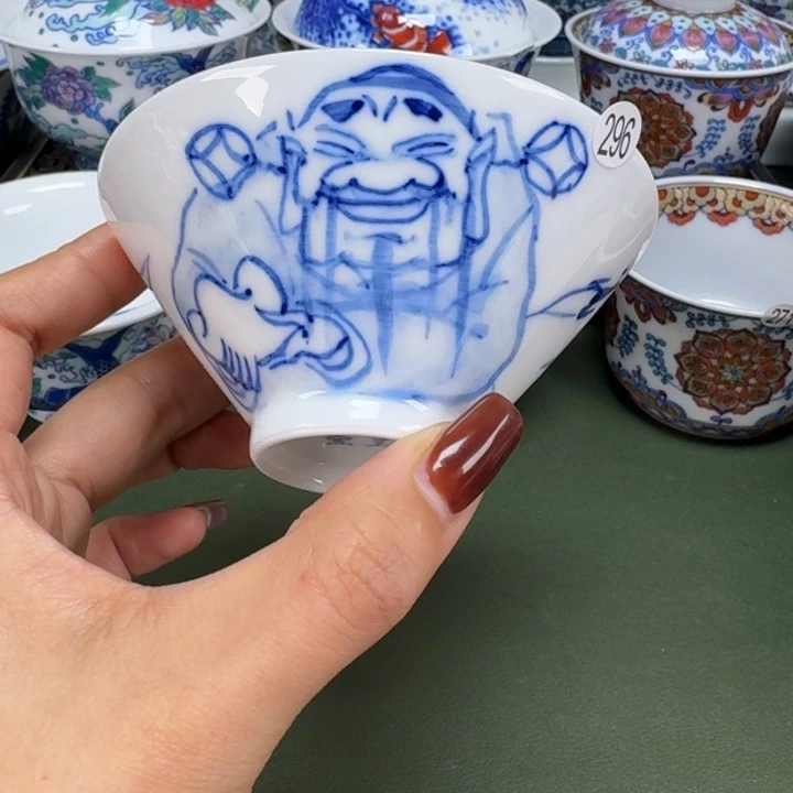沙沙手工手绘茶具296