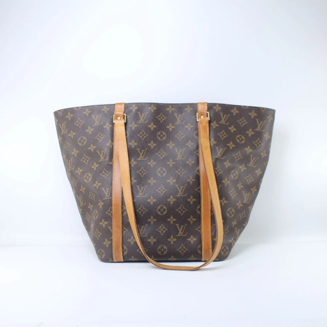 90新 LouisVuitton/路易威登 NO0928老花大号托特单肩腋下包