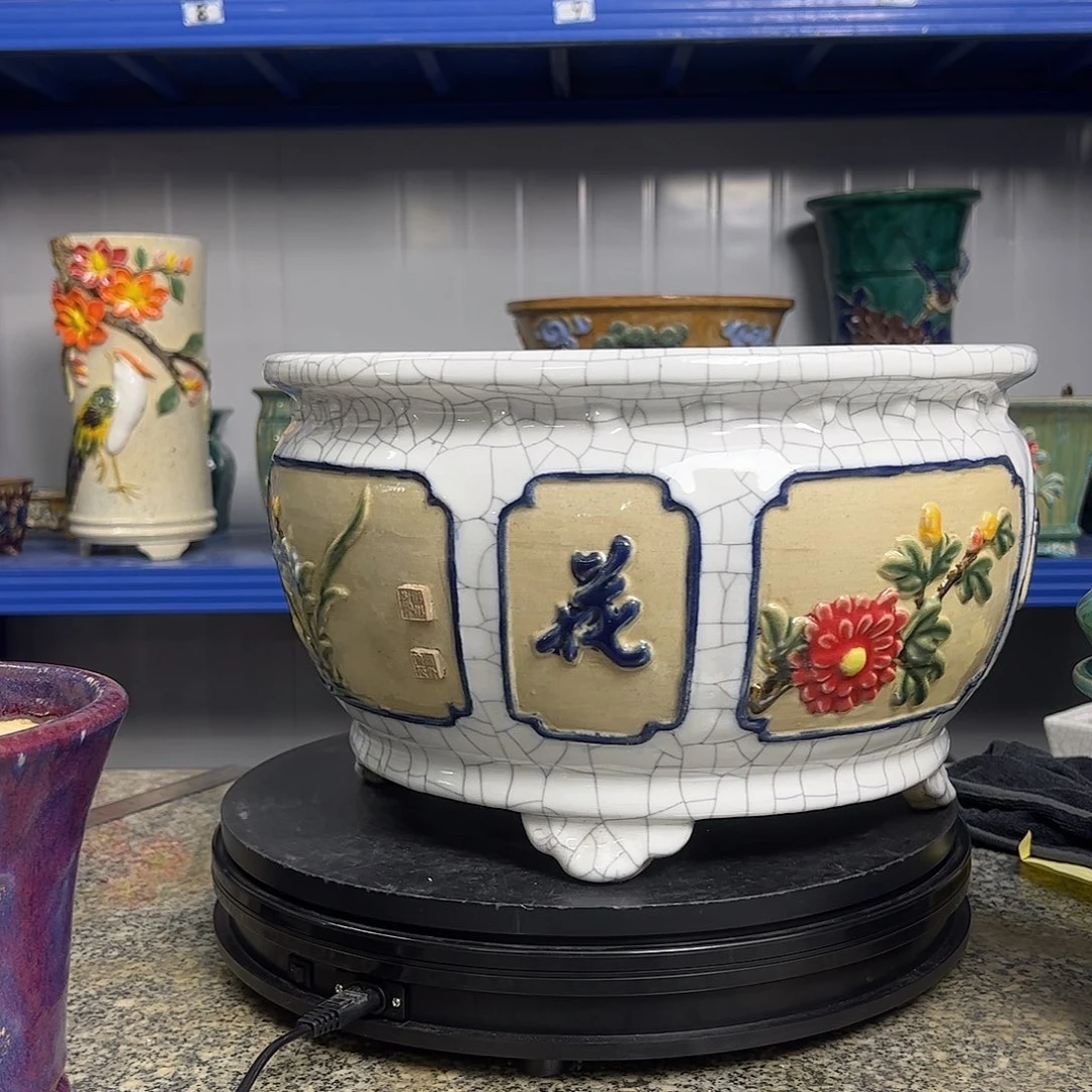 丽***）石湾盆直播间放漏价