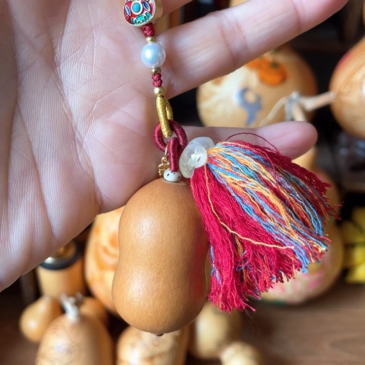 天然老皮小葫芦万能挂件