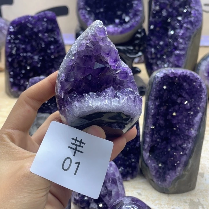 未镶嵌珠宝半成品紫晶