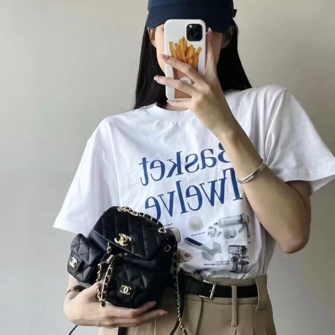 99新 Chanel/香奈儿 展会外场！黑金mini蛙蛙双肩包