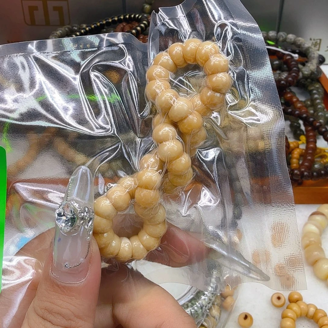 手串星月菩提13傲视龙脊菩提猪大肠0.8单圈