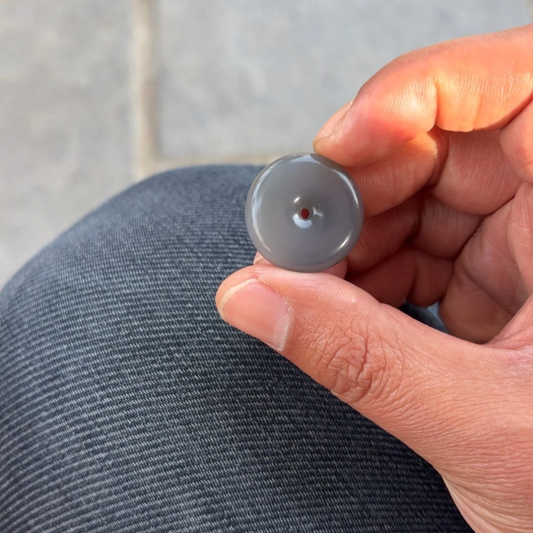 和田玉平安扣24尺寸未镶嵌定制不退换