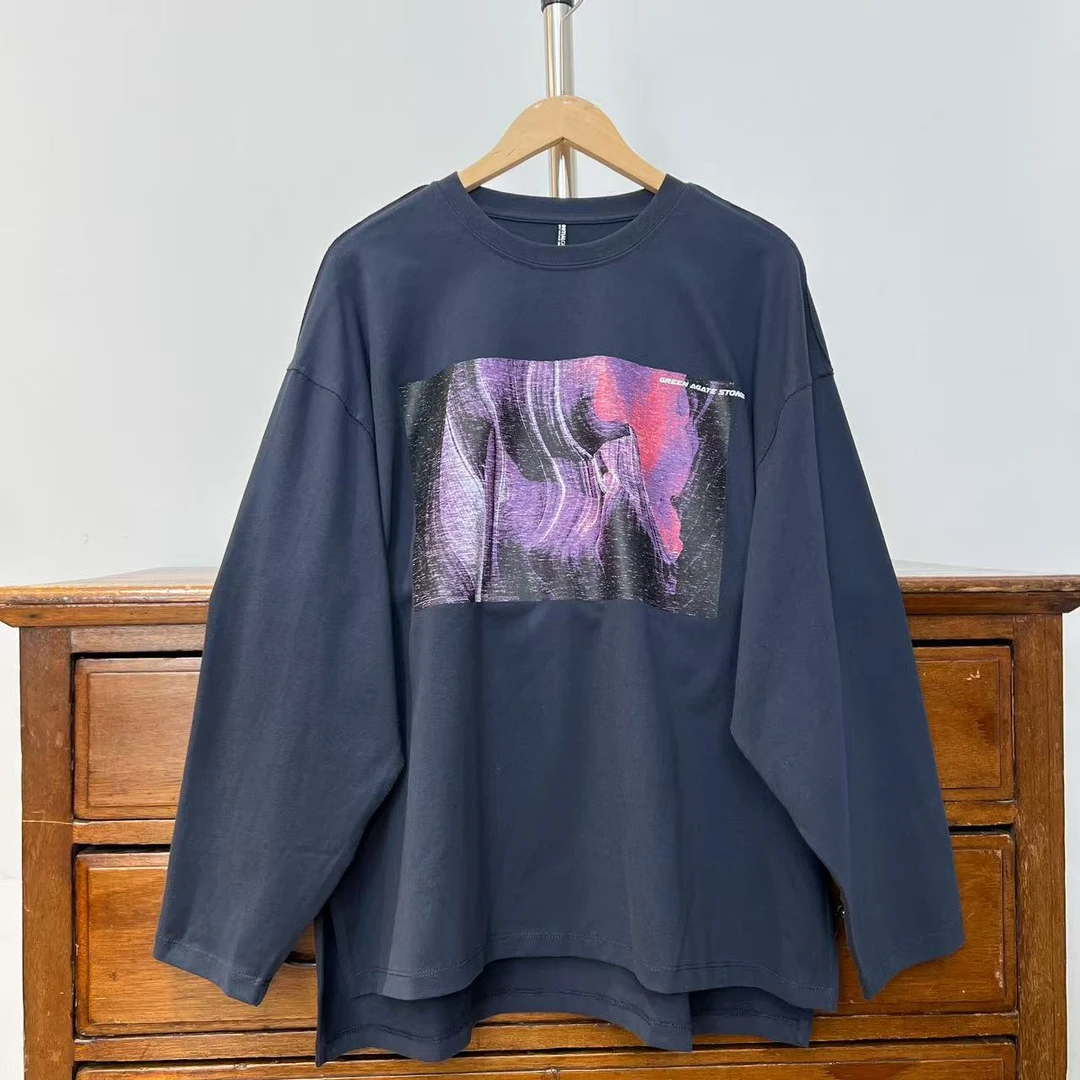 ini 男款阔版T恤 XX043 DM25F432