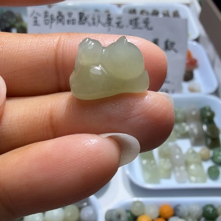 未镶嵌和田玉珠宝半成品