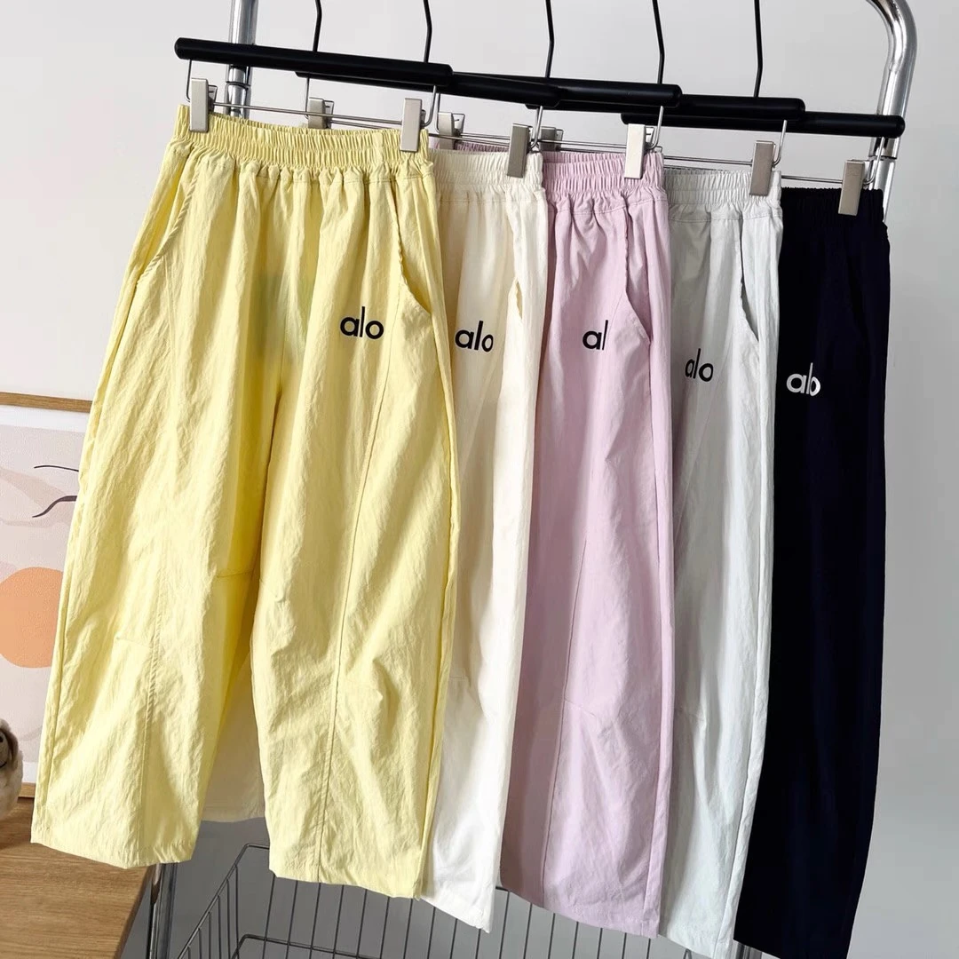 男女童夏季镰刀气球裤薄款百搭休闲户外高品质阔腿长裤