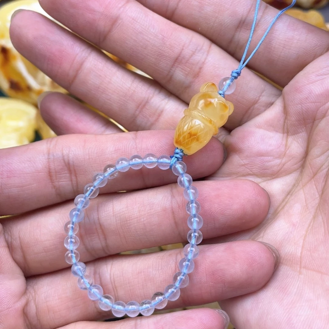 未镶嵌琥珀裸石蜜蜡