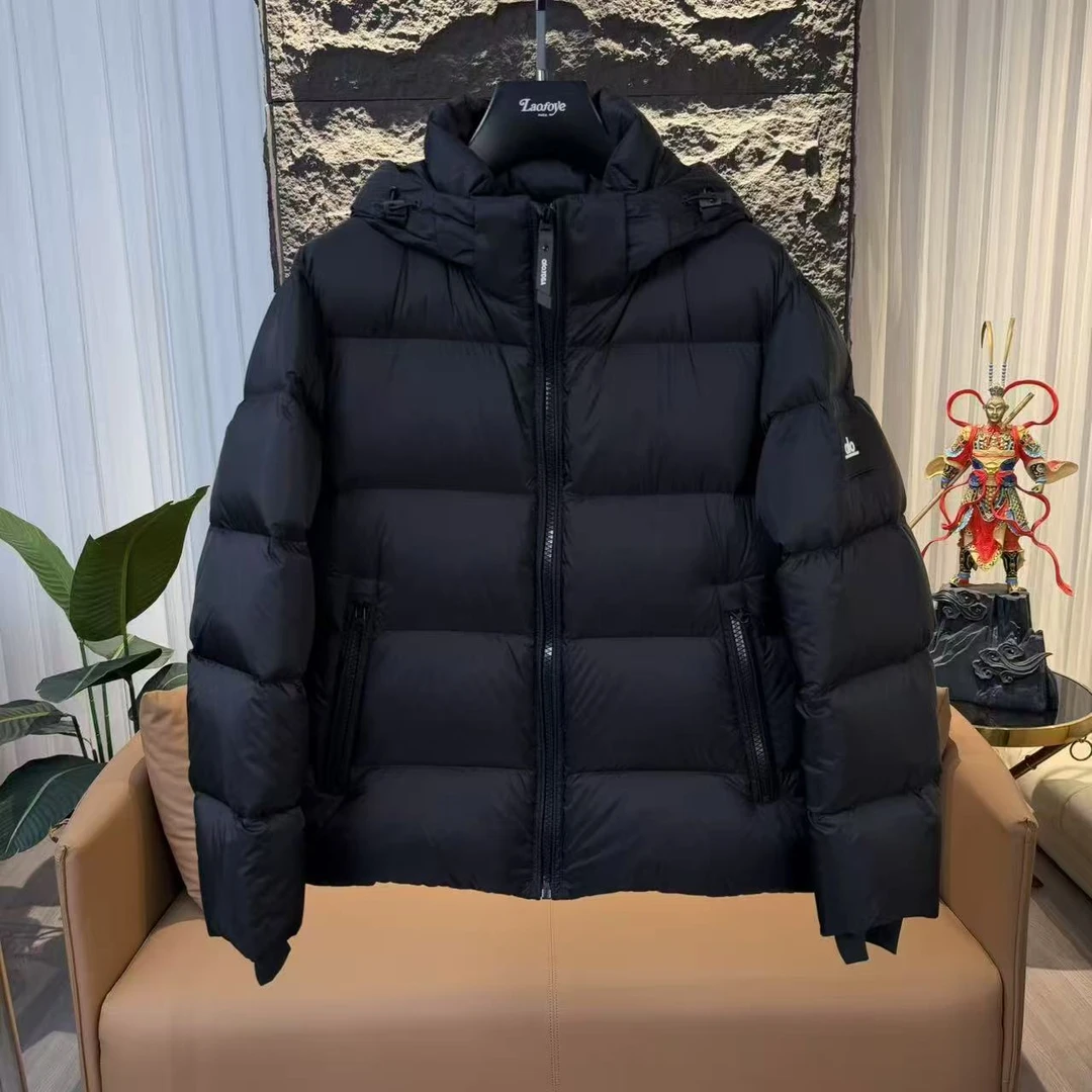 【VanJazny】新款潮流男士冬季高端连帽羽绒服9713