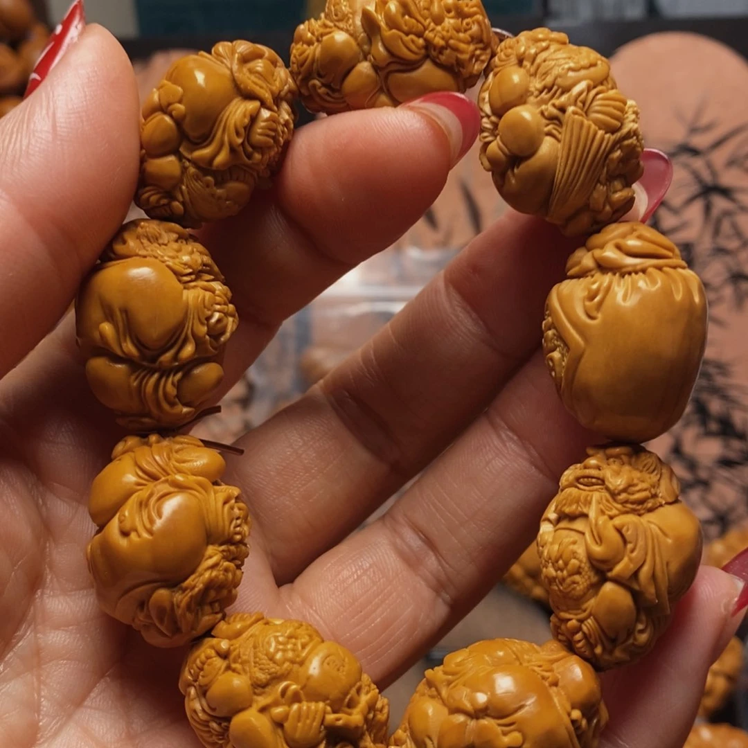 橄榄核手串/手链Z****?妙女钟馗