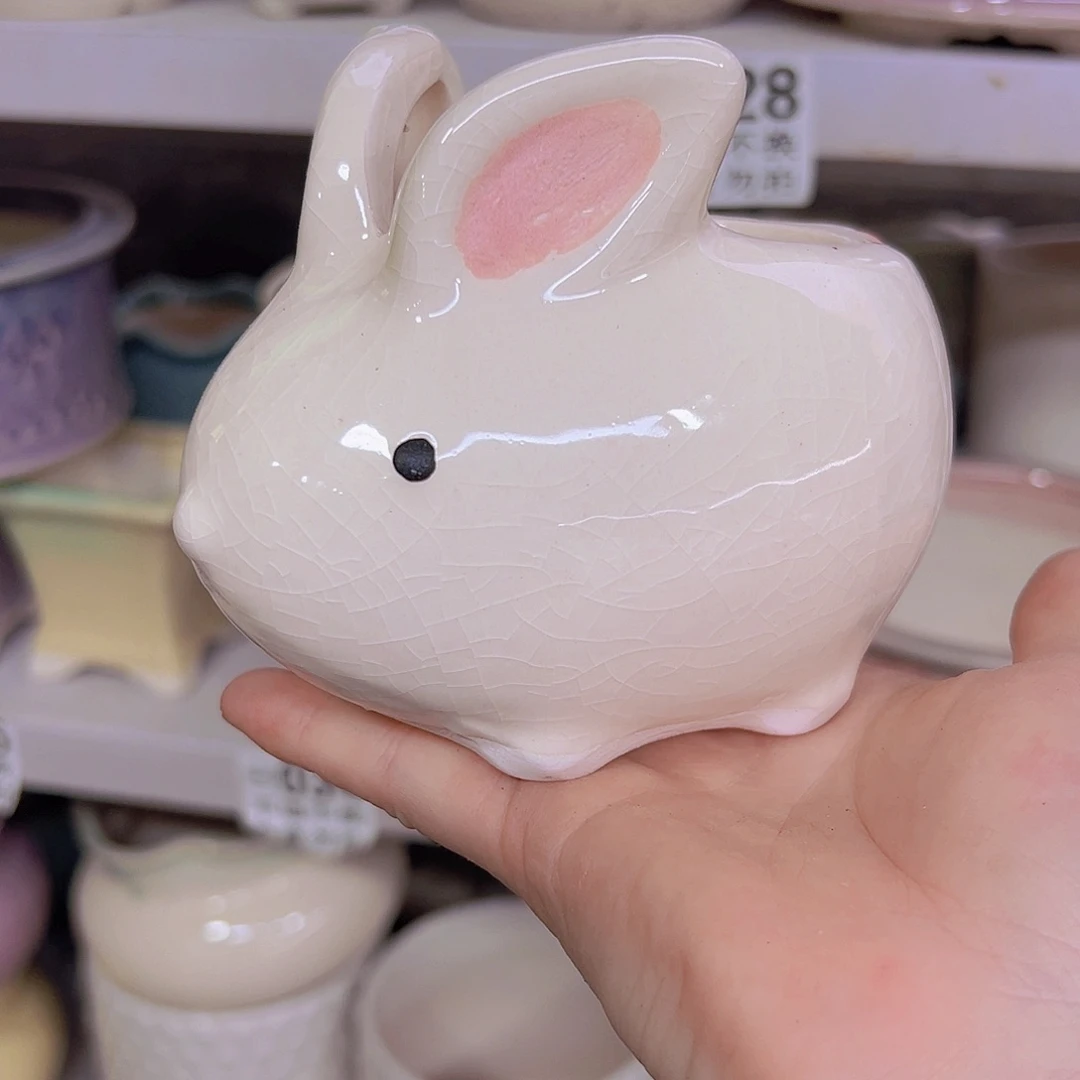 陶瓷花盆当场满12包邮