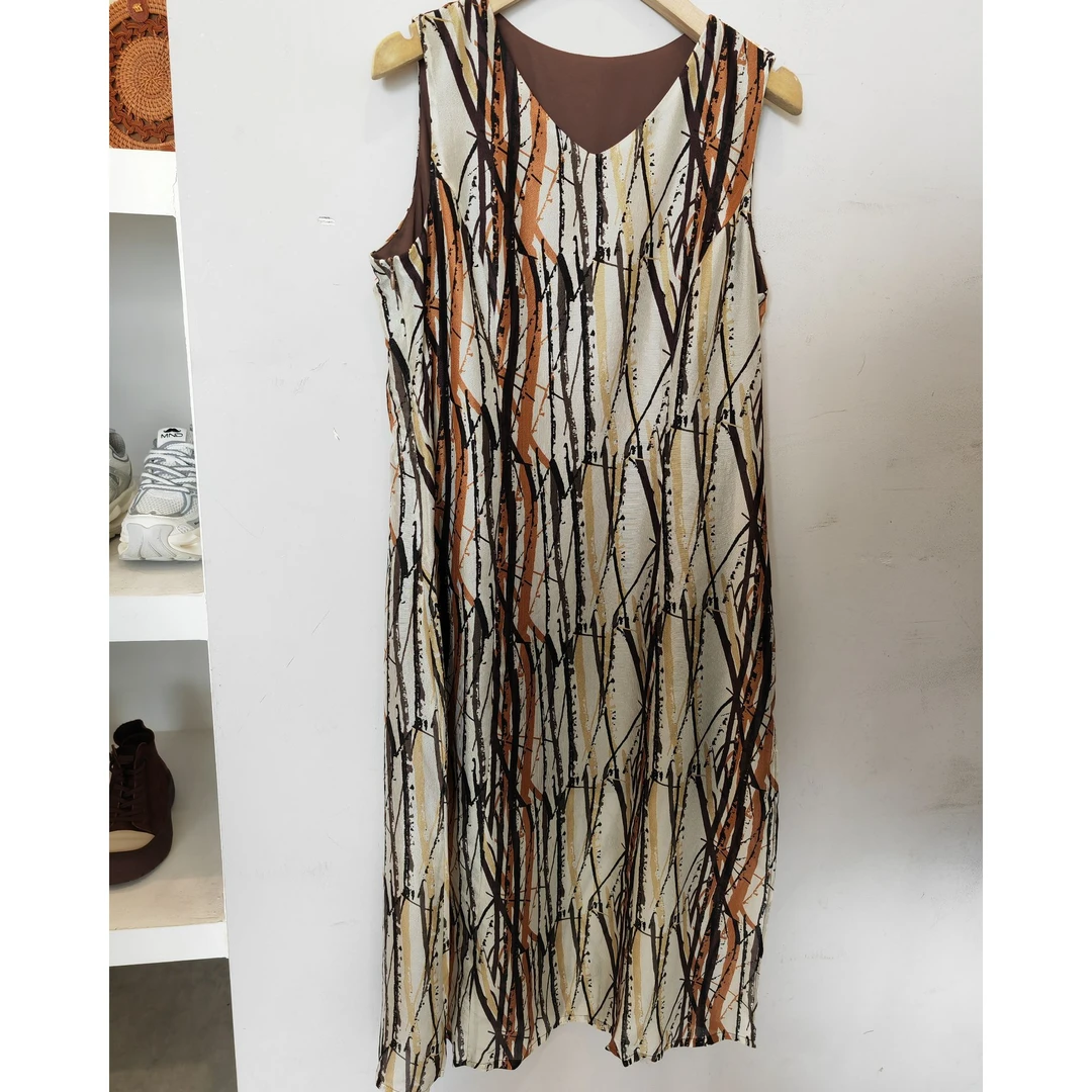 100%桑蚕丝连衣裙