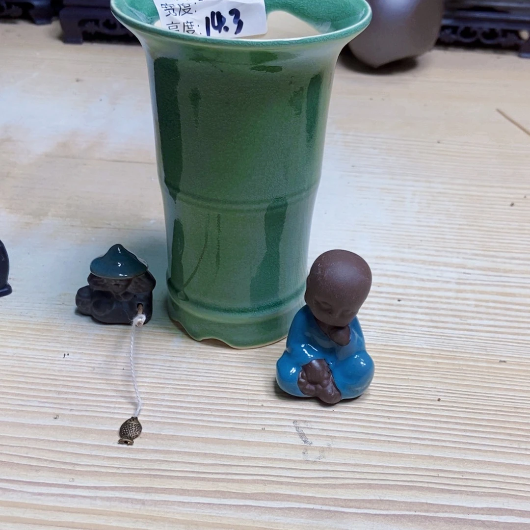 瓷片陶瓷花盆陶瓷艺术