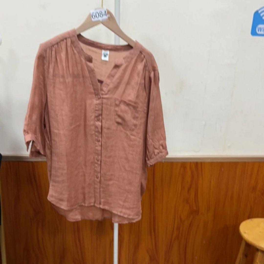 6084女士休闲短袖