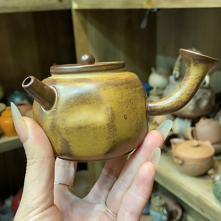 柴烧老岩泥高端茶器