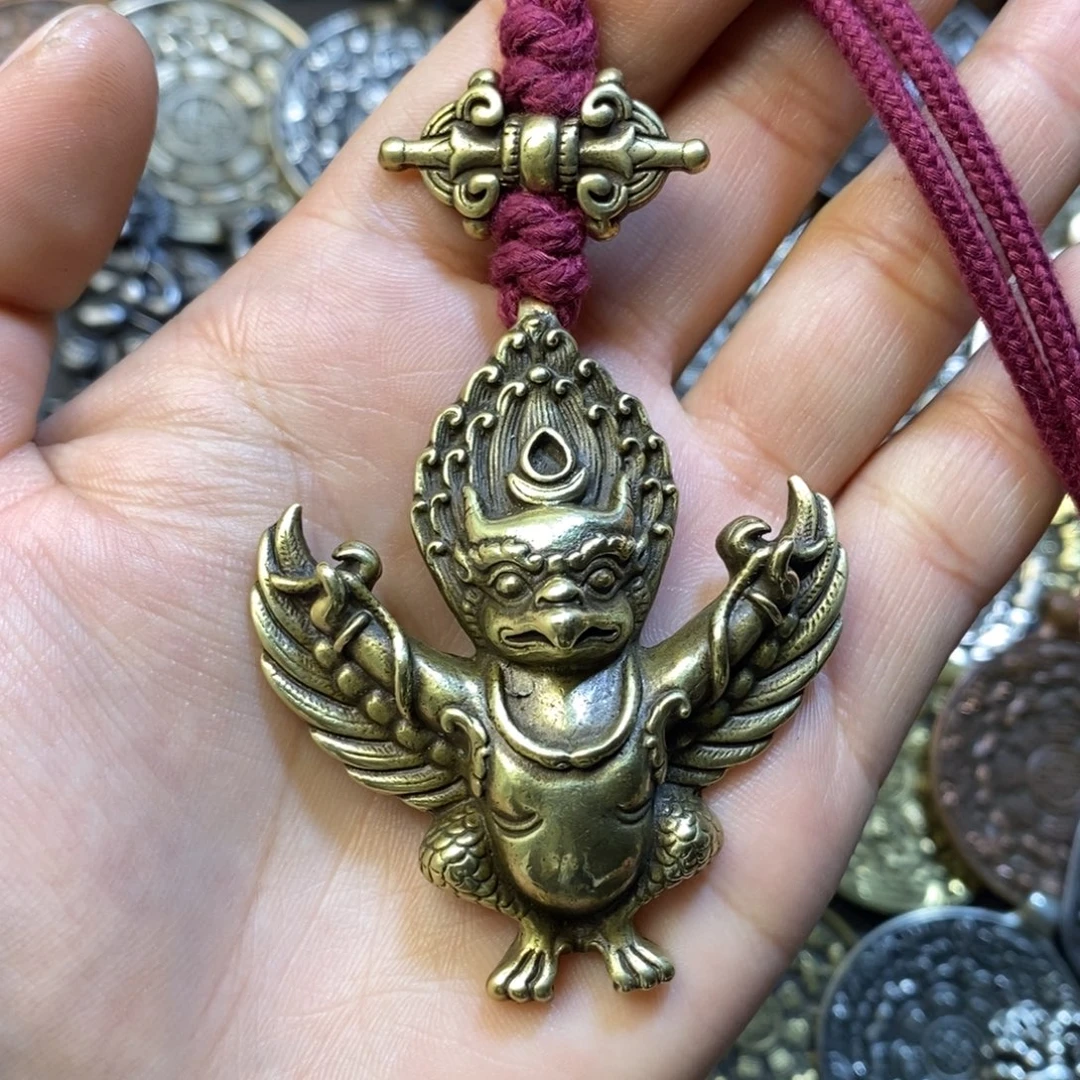 藏式大鹏鸟搭配挂件