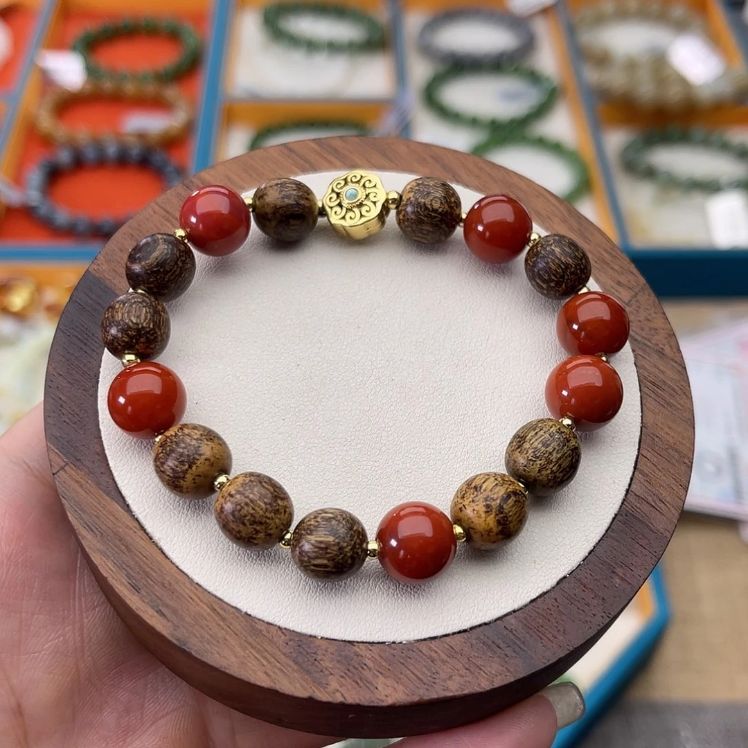 南红玛瑙未镶嵌手串A2