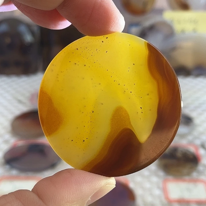 太***犬玛瑙/玉髓合金颈饰