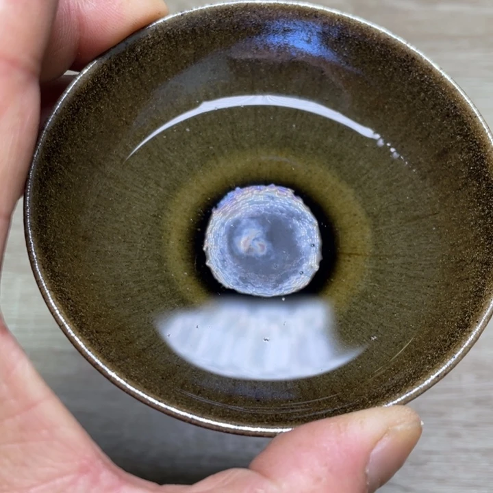 【闪购商品】茶盏柴烧建盏主人杯
