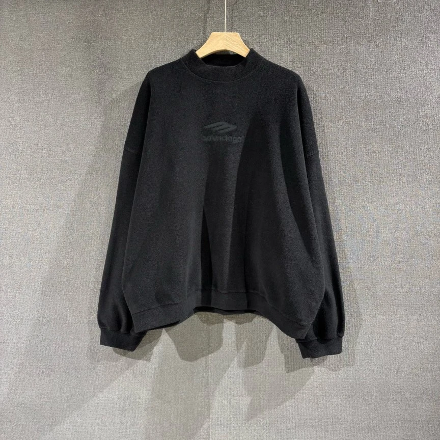 99新 Balenciaga/巴黎世家 （pm）3B摇粒绒卫衣 xs码/0141
