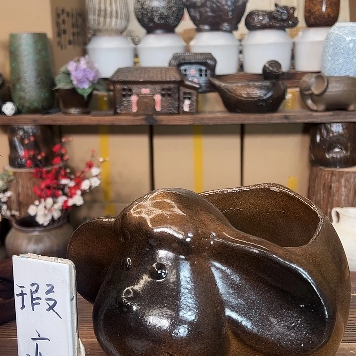 紫砂花盆瑕疵2133333333333