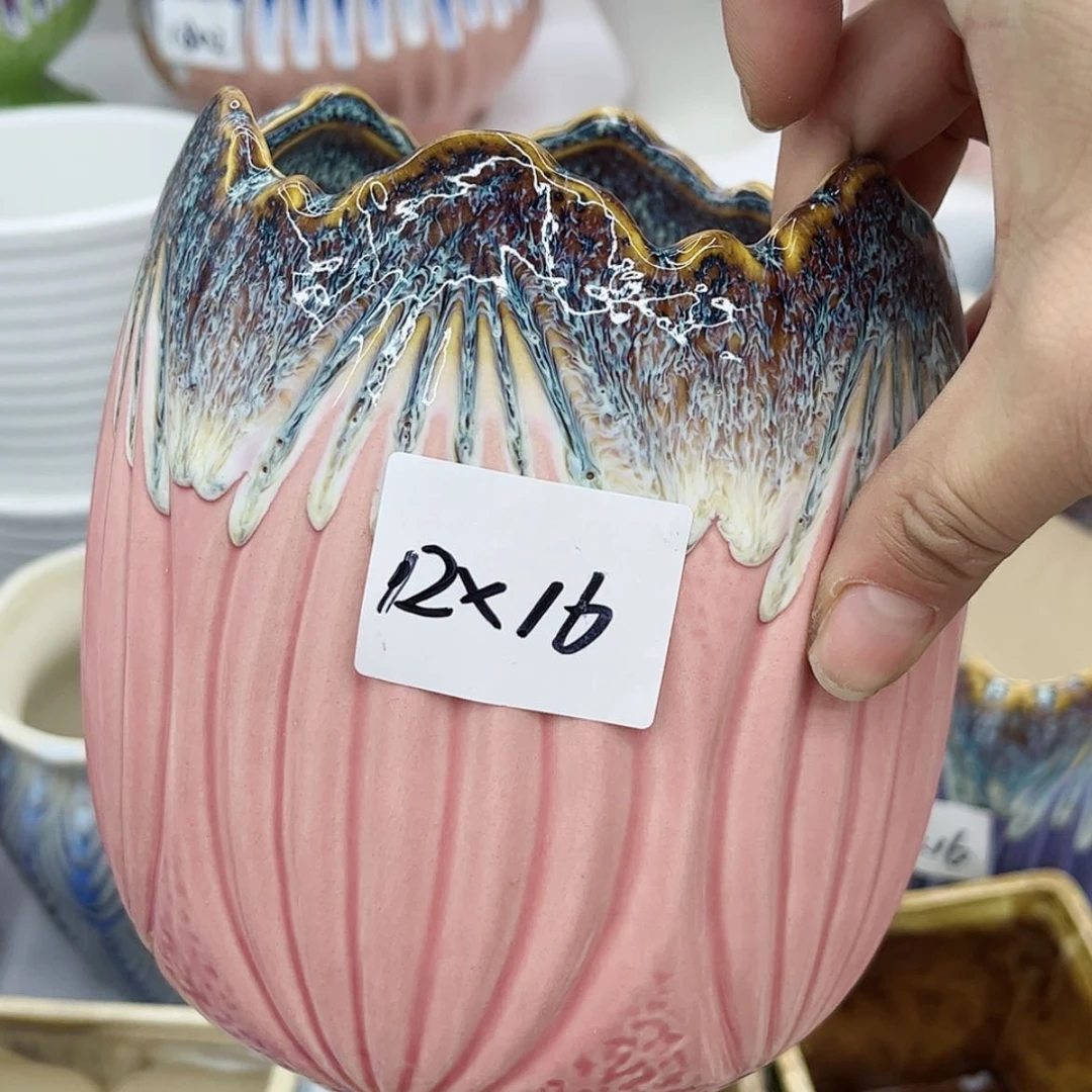 【闪购商品】陶瓷多肉绿植陶瓷花盆