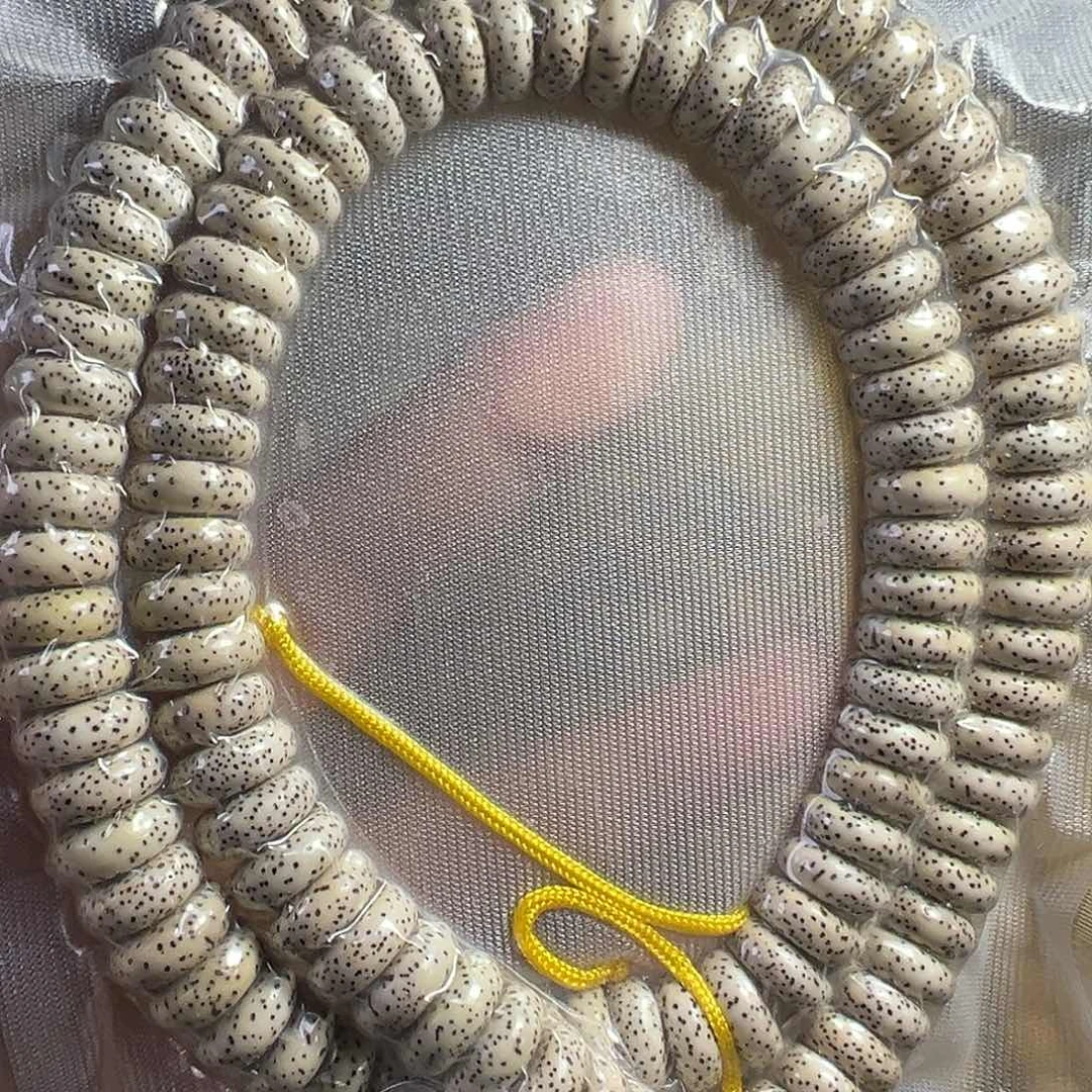 星月菩提手串星月菩提脱脂顺白