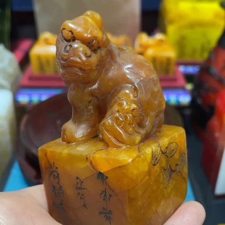 寿山石印石篆刻印章引首章闲章姓名章生日礼物