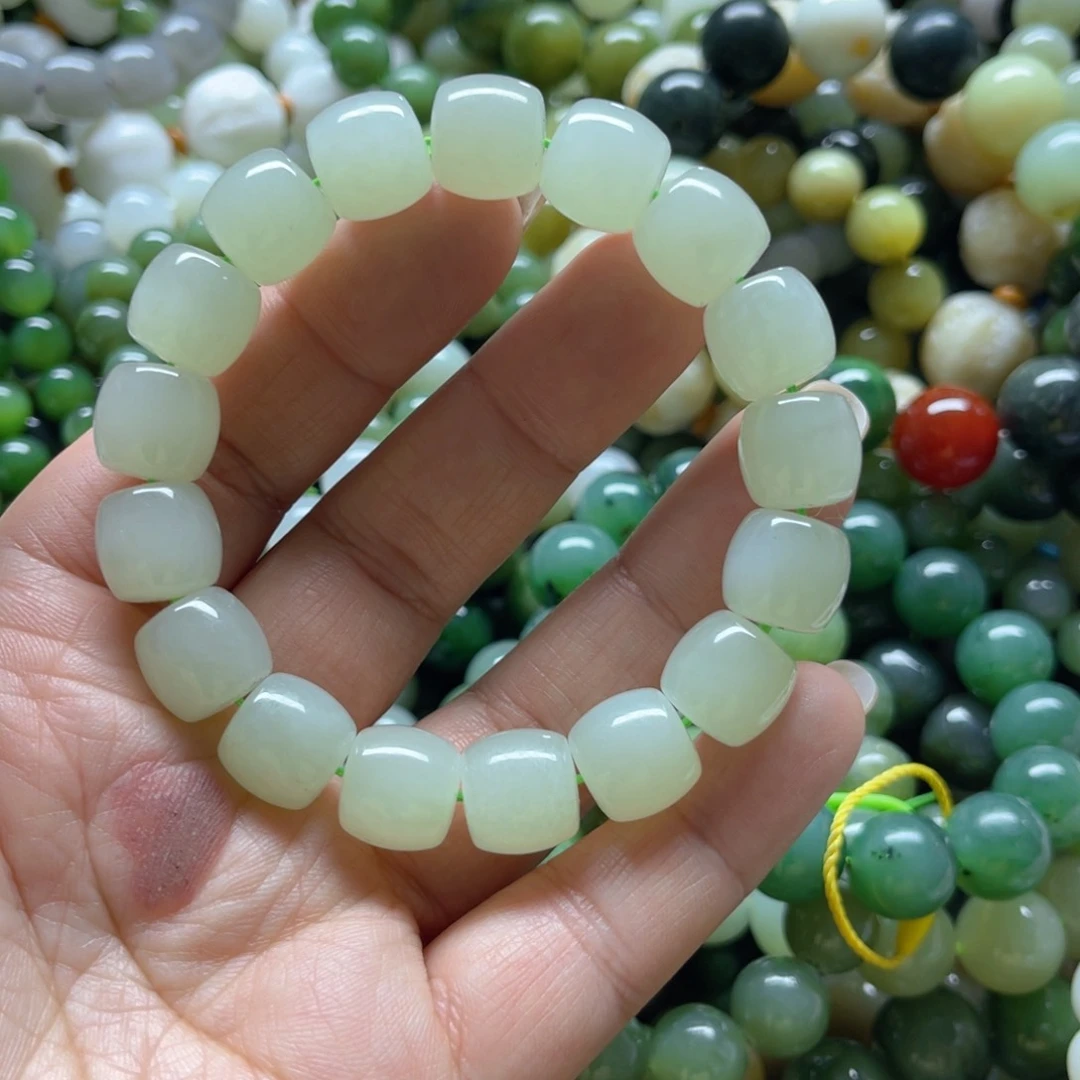 和田玉手链未镶嵌