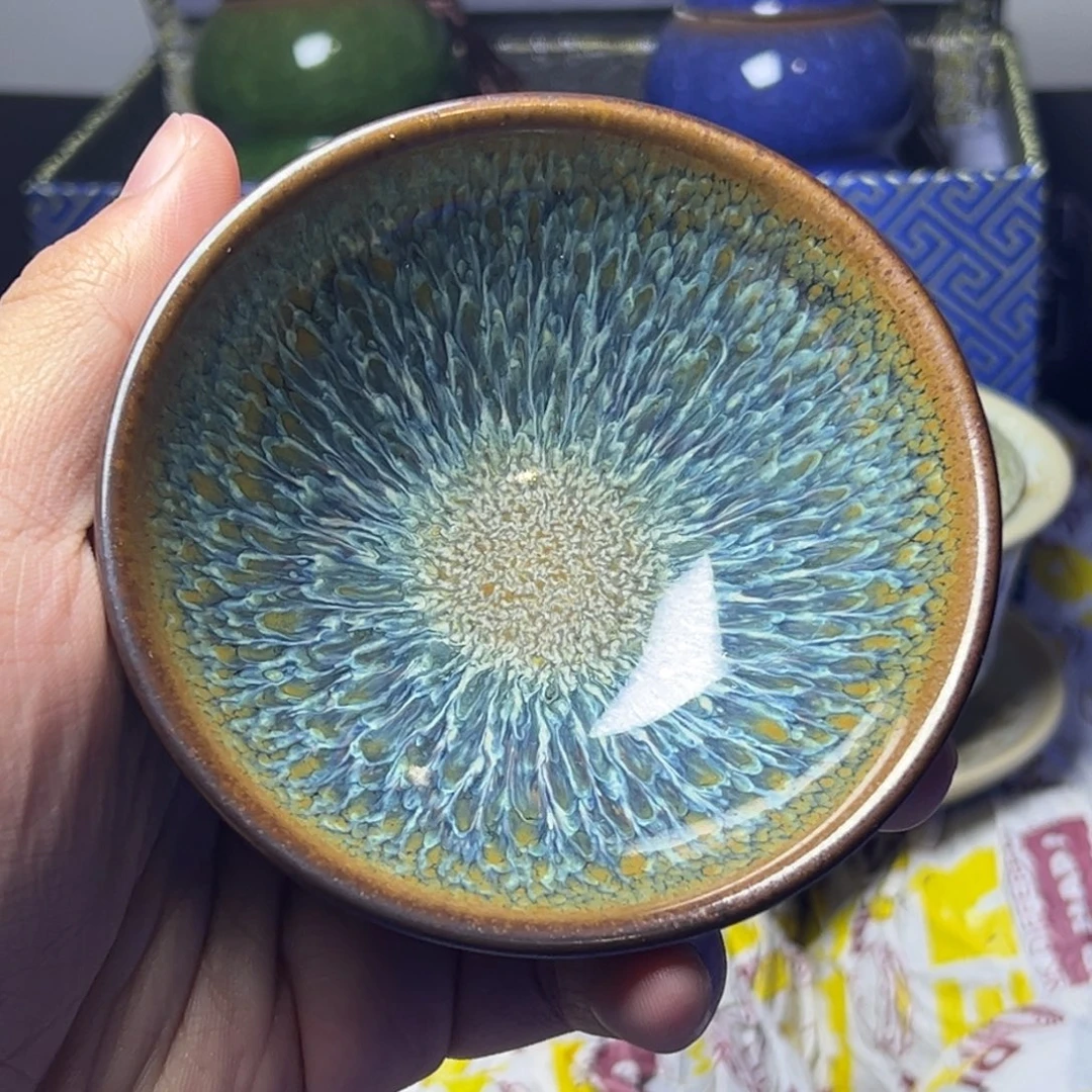 茶盏建阳建盏喝茶主人杯
