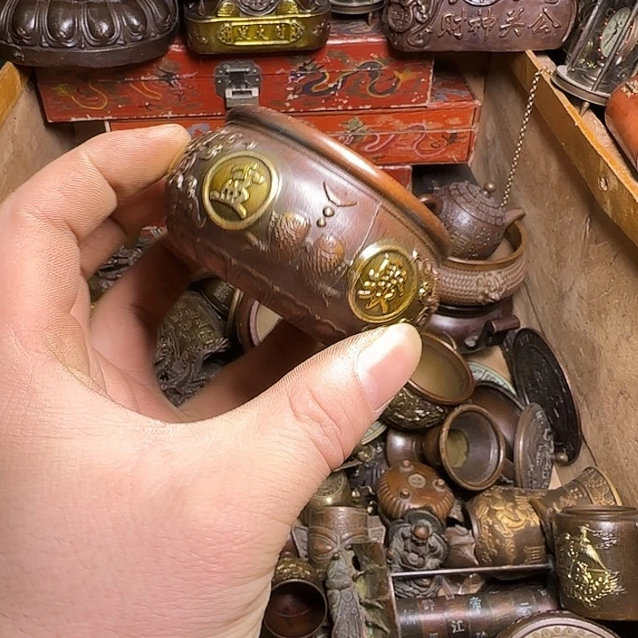 铜材质文玩摆件装饰