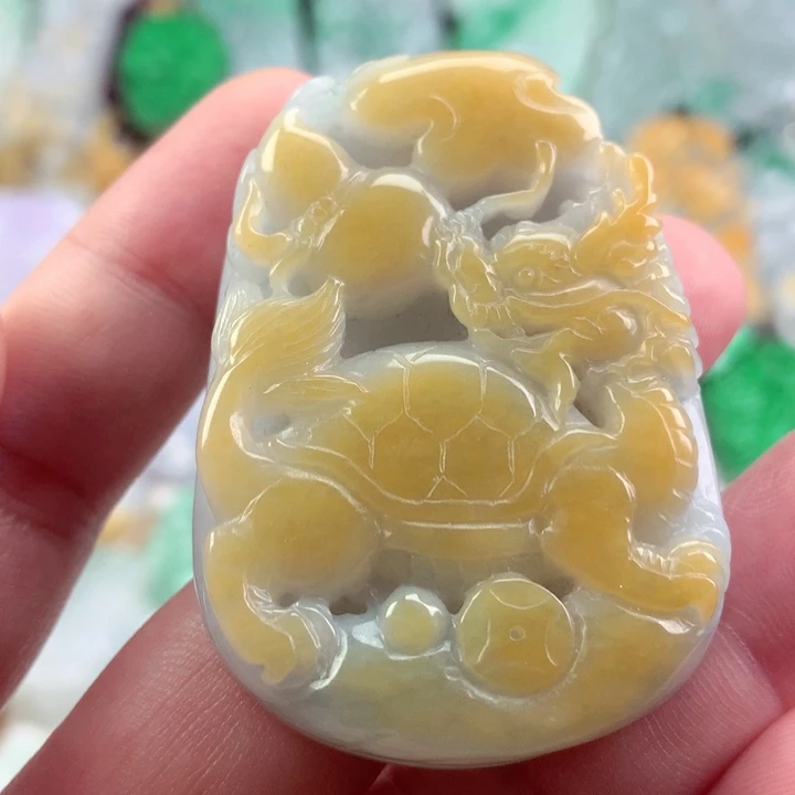 吊坠(不含链)未镶嵌翡翠
