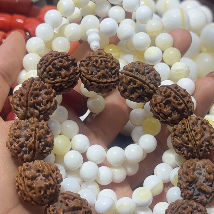 核桃手串/手链1.0/108带黄全品