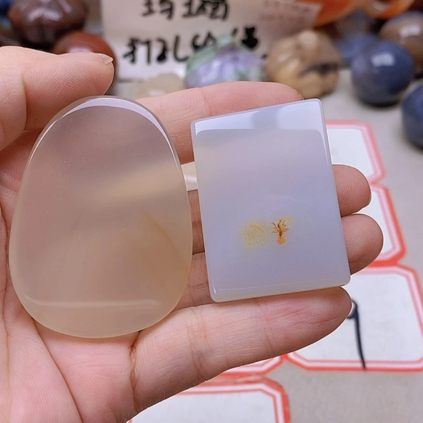 【闪购商品】未镶嵌玛瑙/玉髓珠宝半成品专****u