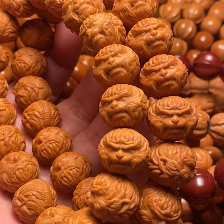 【闪购商品】猴头核桃手串生**人悟空