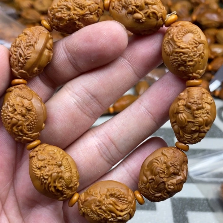 手串/手链橄榄核橄榄核雕工艺手串