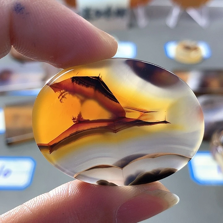 未镶嵌颈饰玛瑙/玉髓