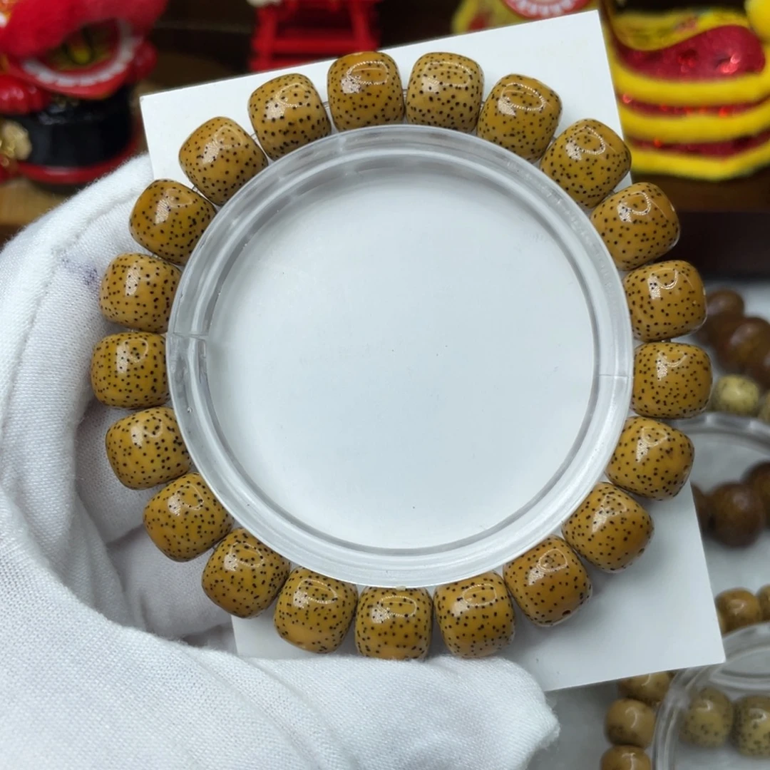 星月菩提手串11原生态原白打好底火龙果星