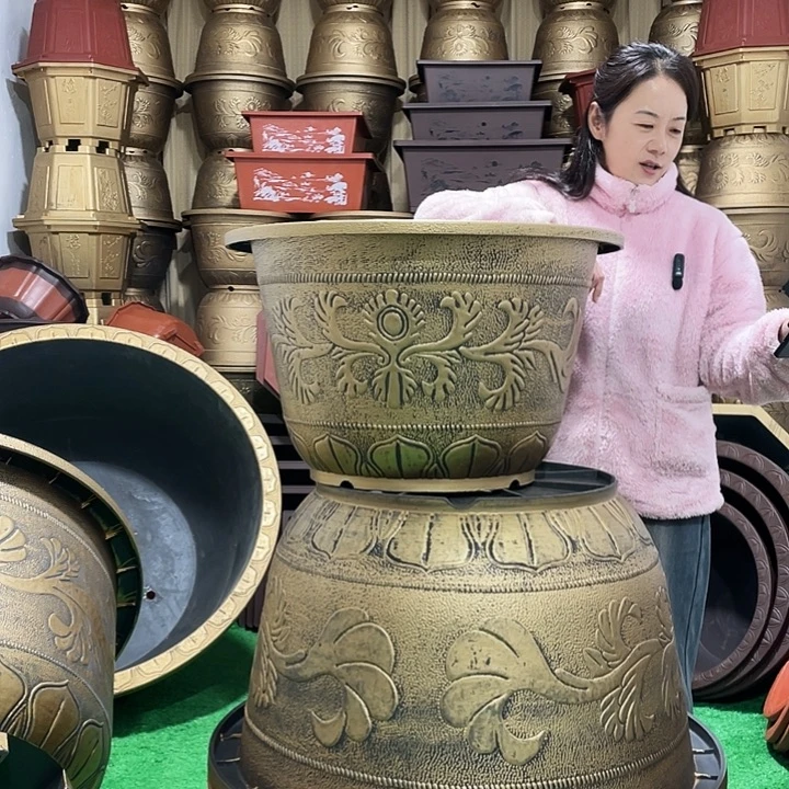 圆盆古铜六零一个